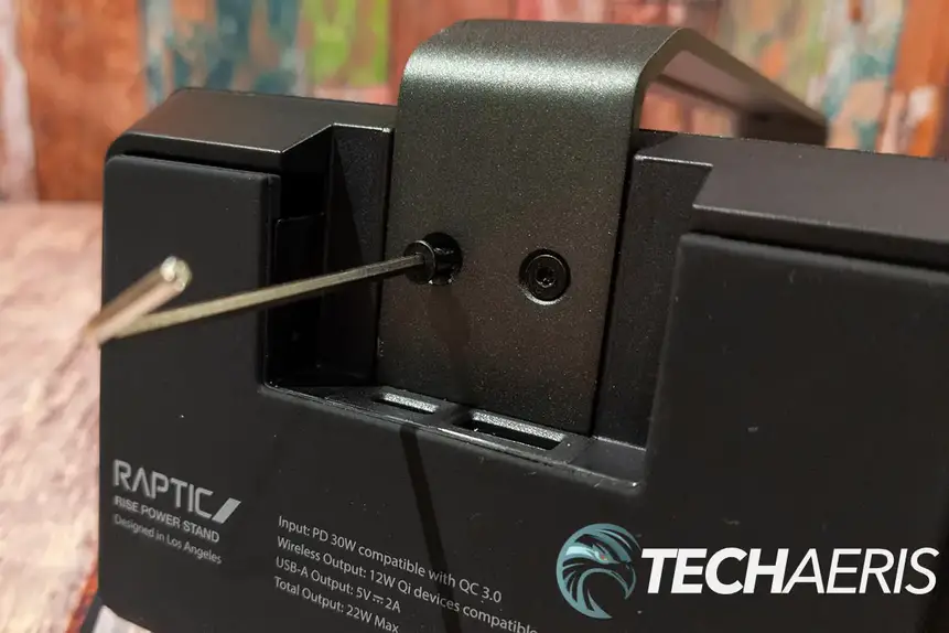Assembling the Raptic Rise Power Stand is easy and straightforward